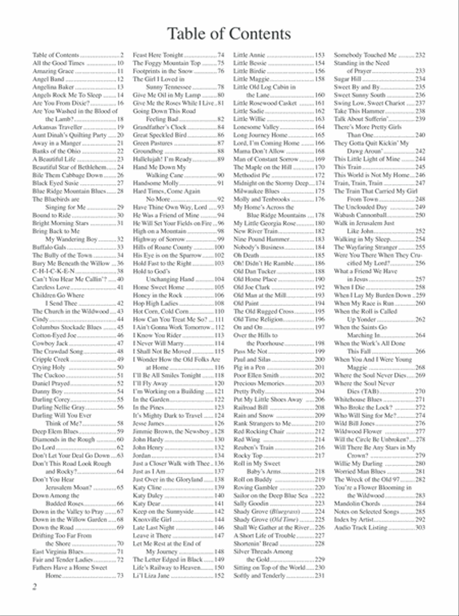 Parking Lot Picker's Songbook - Mandolin Mandolin scores gallery preview page 8