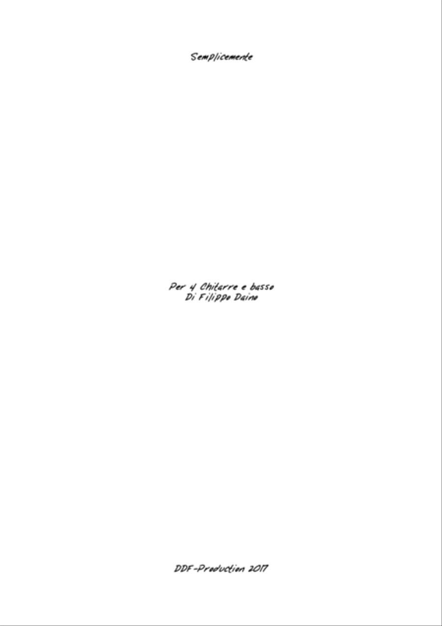 Semplicemente Semplicemente Guitar Ensemble scores gallery preview page 2