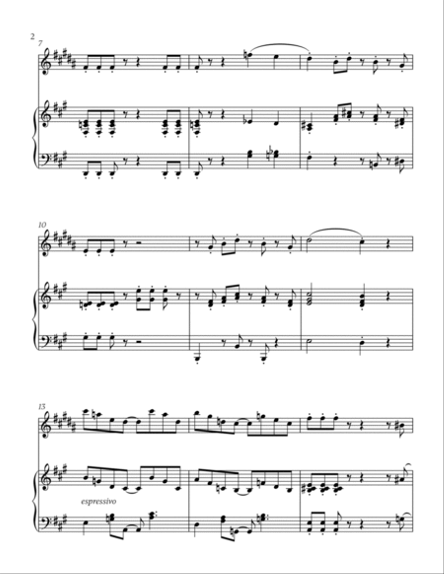 Mii Channel Theme Trumpet Solo scores gallery preview page 2
