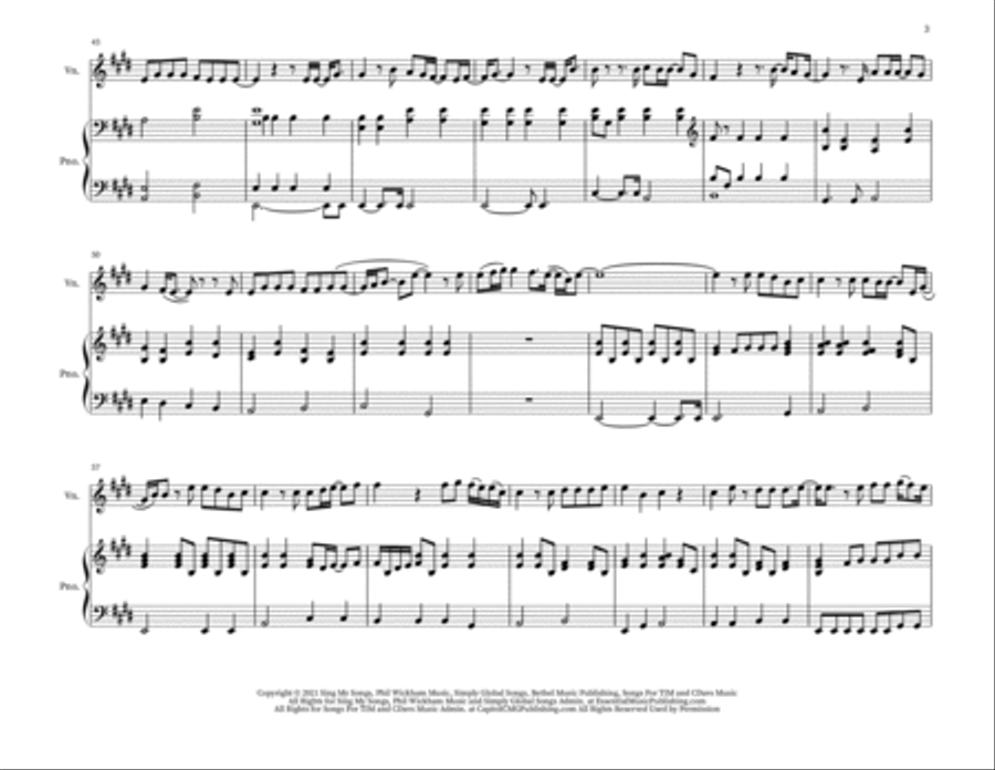 Hymn Of Heaven Hymn Of Heaven String Duet scores gallery preview page 3