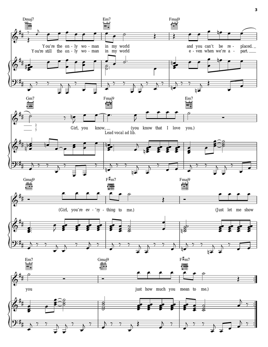 You Know That I Love You You Know That I Love You Piano, Vocal, Guitar scores gallery preview page 3