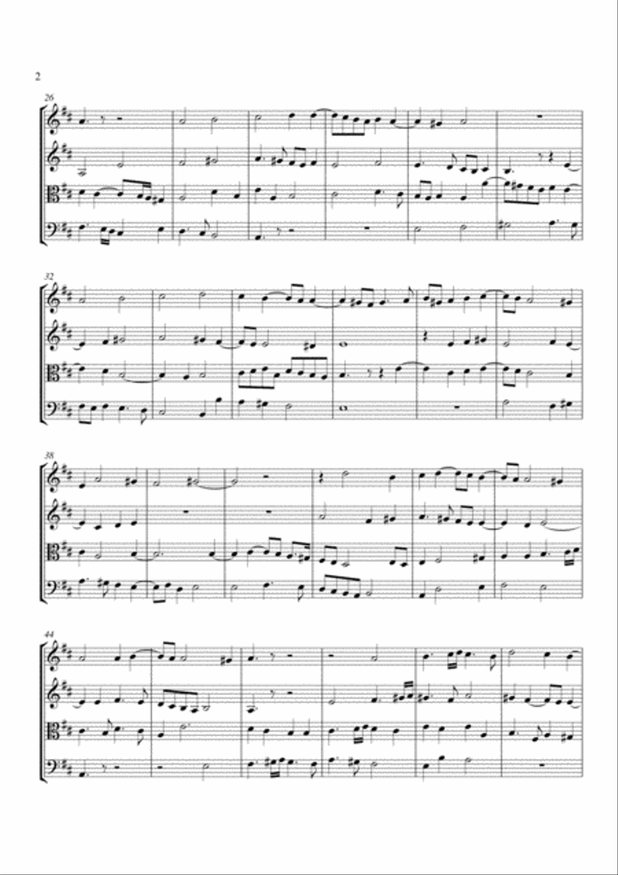 In Pace String Quartet scores gallery preview page 2