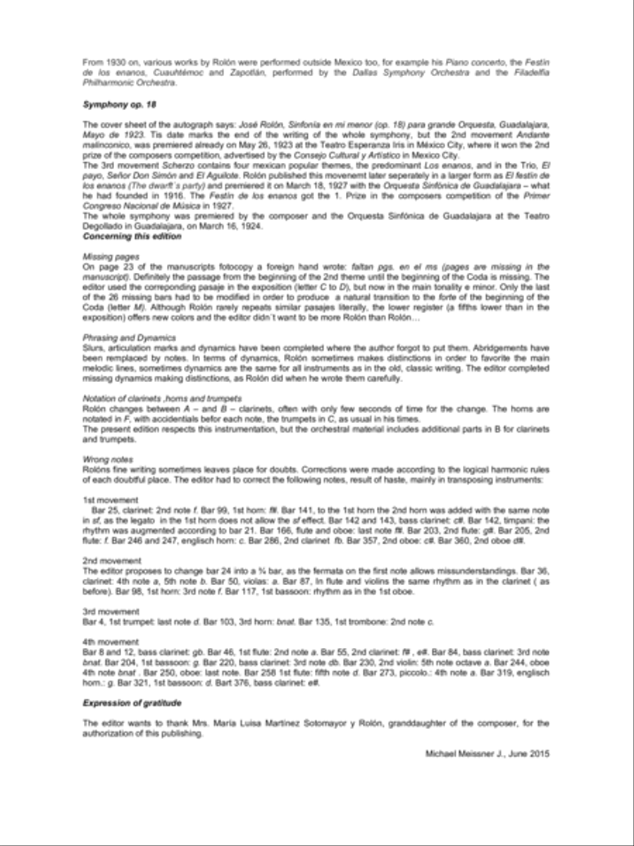 Sinfonia op. 18 Orchestra scores gallery preview page 5