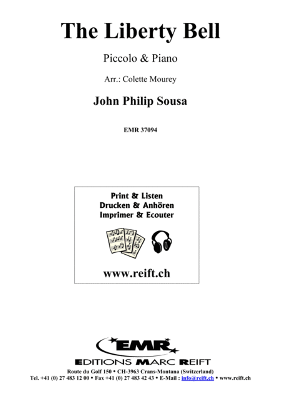 The Liberty Bell Piccolo scores gallery preview page 1