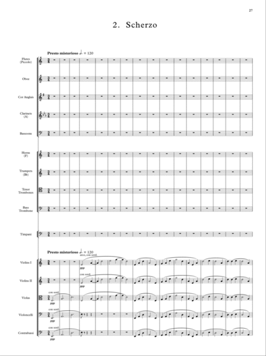 Symphony No. 5 Symphony No. 5 Full Orchestra scores gallery preview page 4