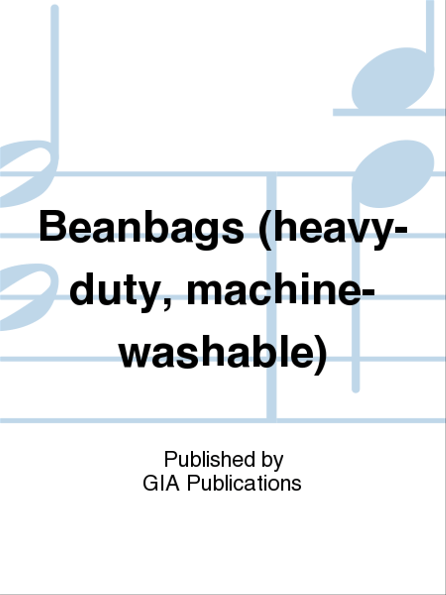 Beanbags (heavy-duty, machine-washable) School and Community scores gallery preview page 1