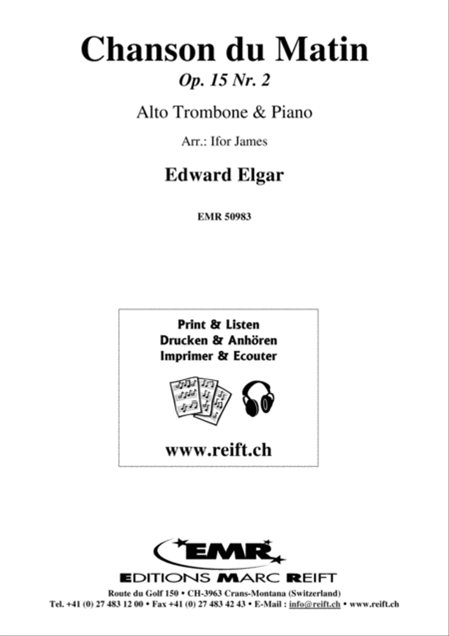 Chanson du Matin Piano Accompaniment scores gallery preview page 2