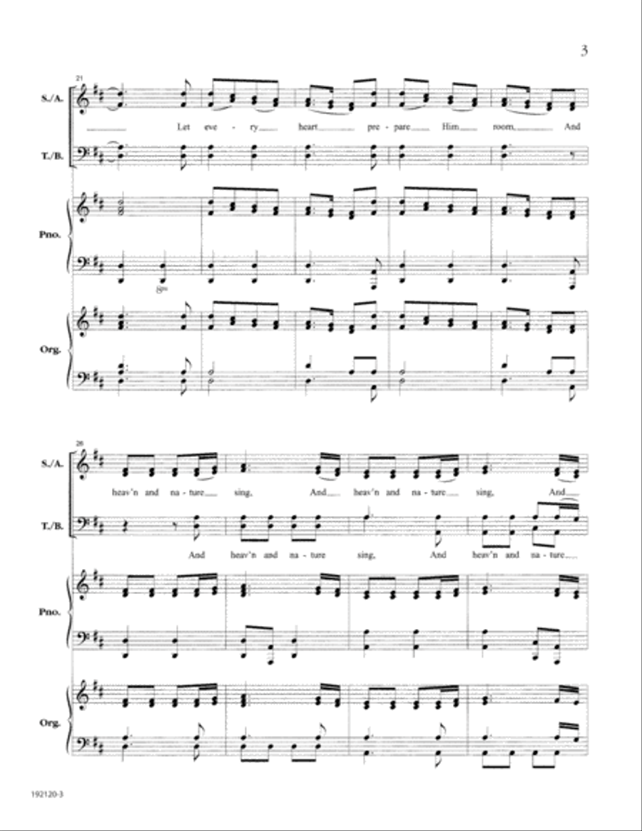 Let the People Sing at Christmas 4-Part scores gallery preview page 7