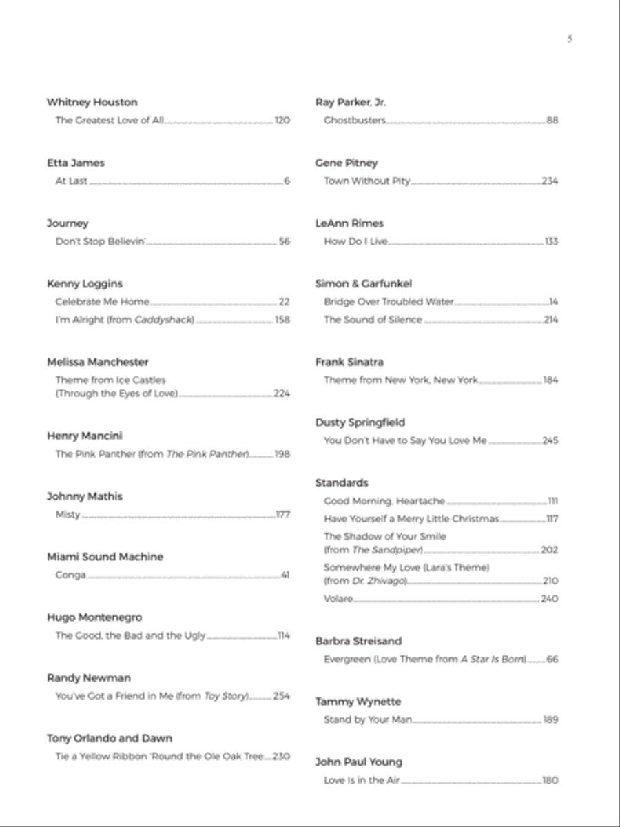 Best Loved Songs Best Loved Songs Piano, Vocal, Guitar scores gallery preview page 6