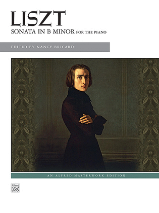 Book cover for Liszt -- Sonata in B Minor