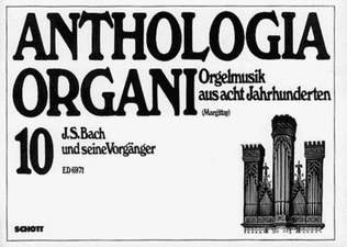Book cover for Margittay(ed) Anthologia Organi X