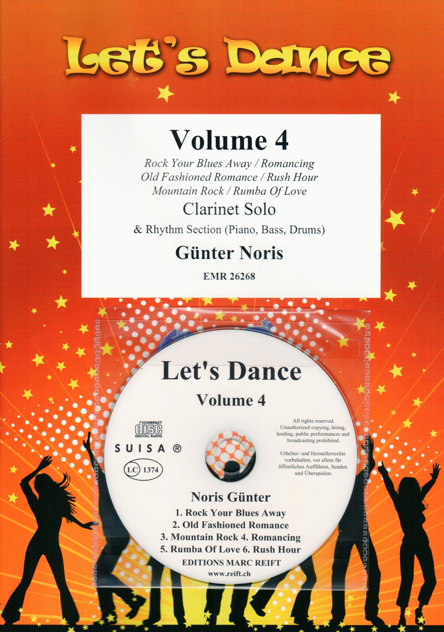 Let's Dance Volume 4 Clarinet scores gallery preview page 1