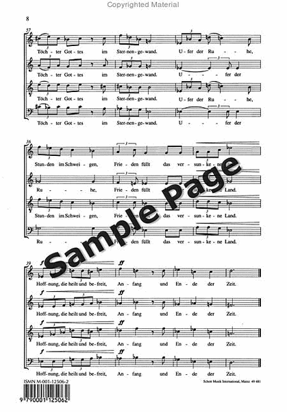 Bilder Der Hoffnung Satb