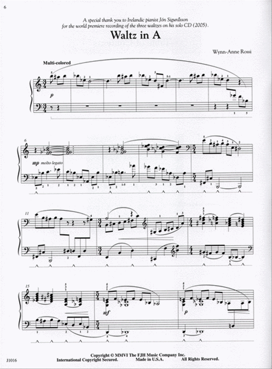 Intuitive Journeys Piano Solo scores gallery preview page 3