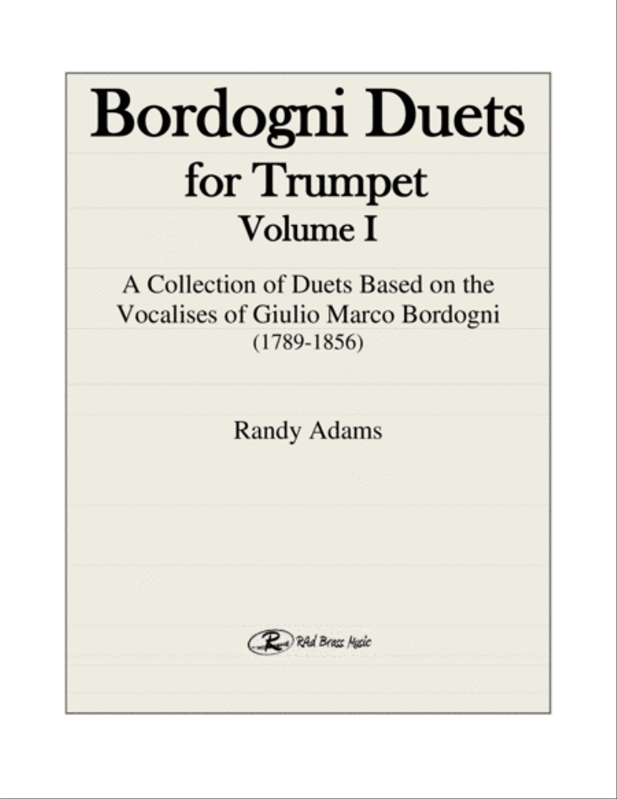 Bordogni Duets for Trumpet Trumpet Duet scores gallery preview page 2