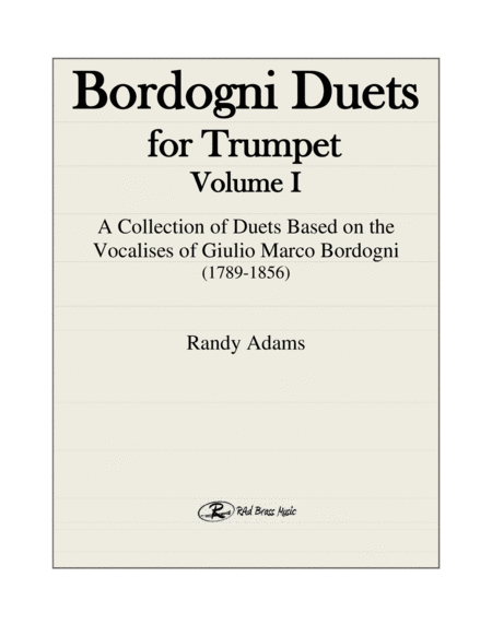 Bordogni Duets for Trumpet