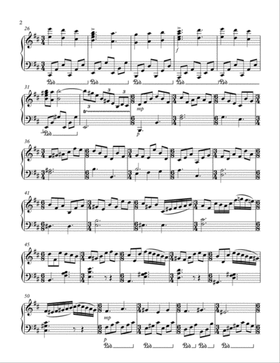 Serenade in b minor Piano Method scores gallery preview page 2