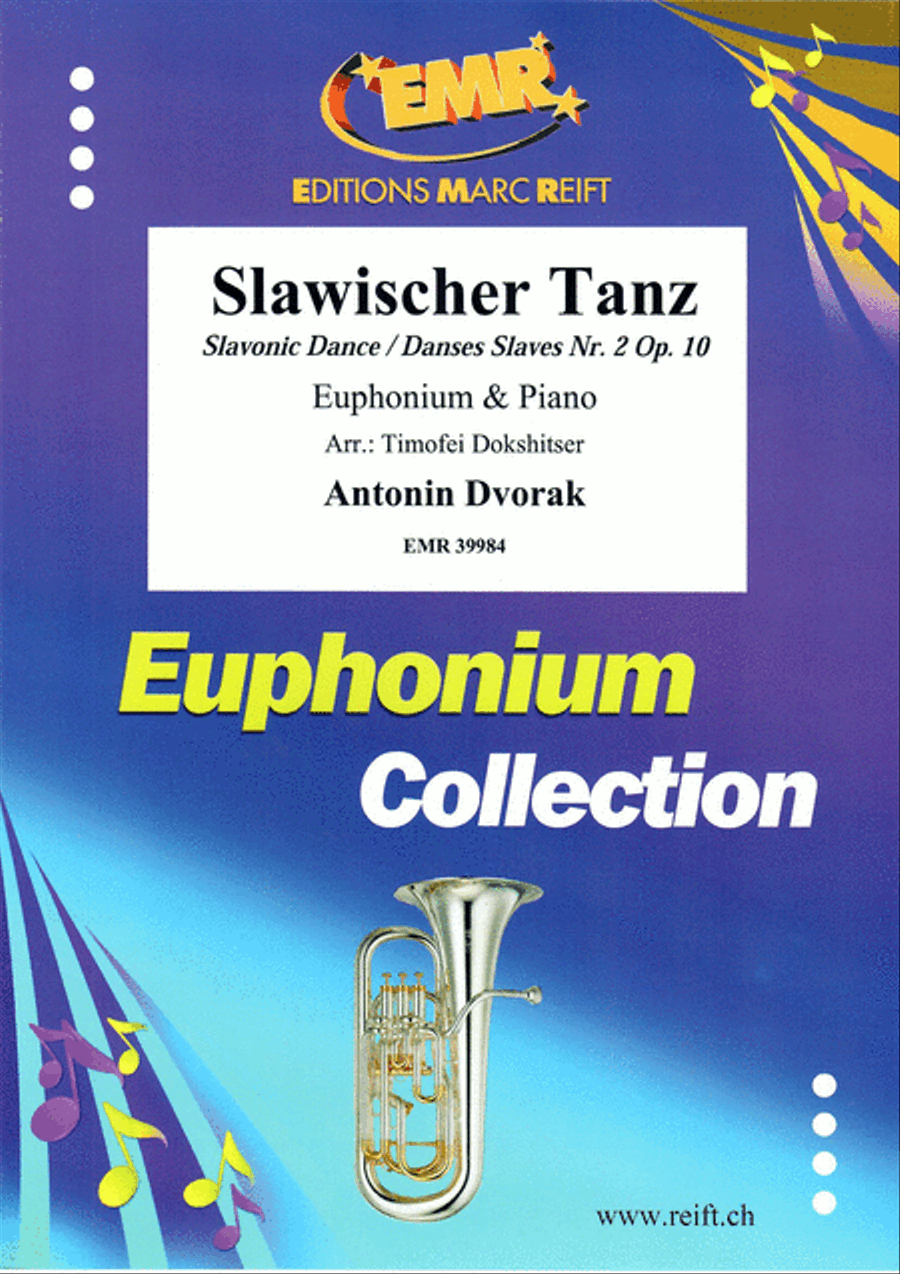 Slawischer Tanz Euphonium scores gallery preview page 1