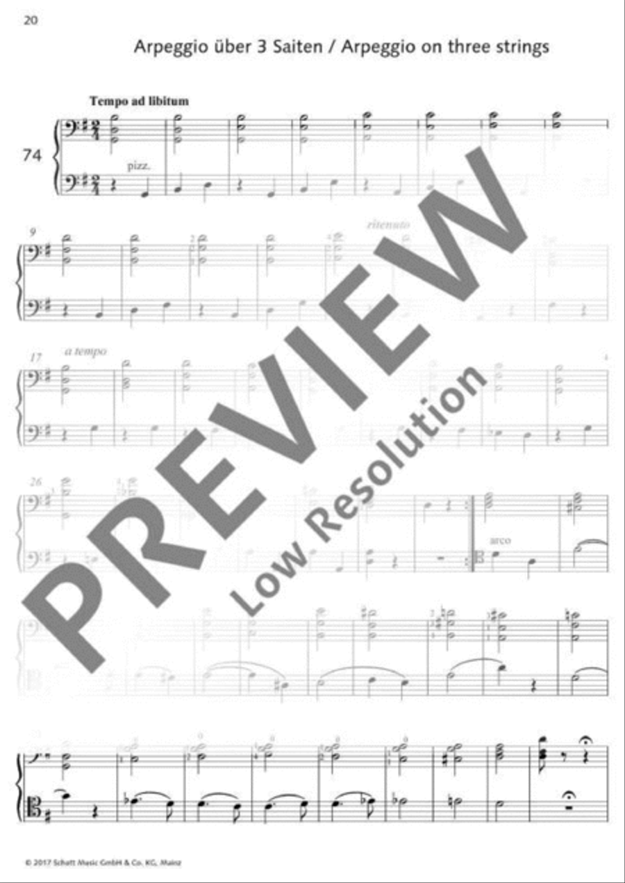 92 Progressives Exercises Cello scores gallery preview page 21