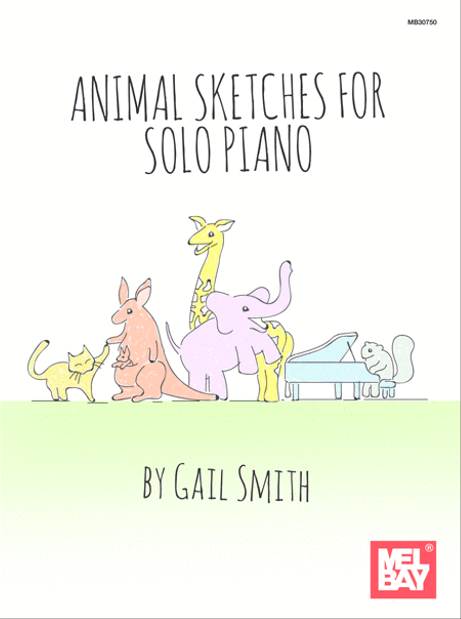 Animal Sketches for Solo Piano Easy Piano scores gallery preview page 1
