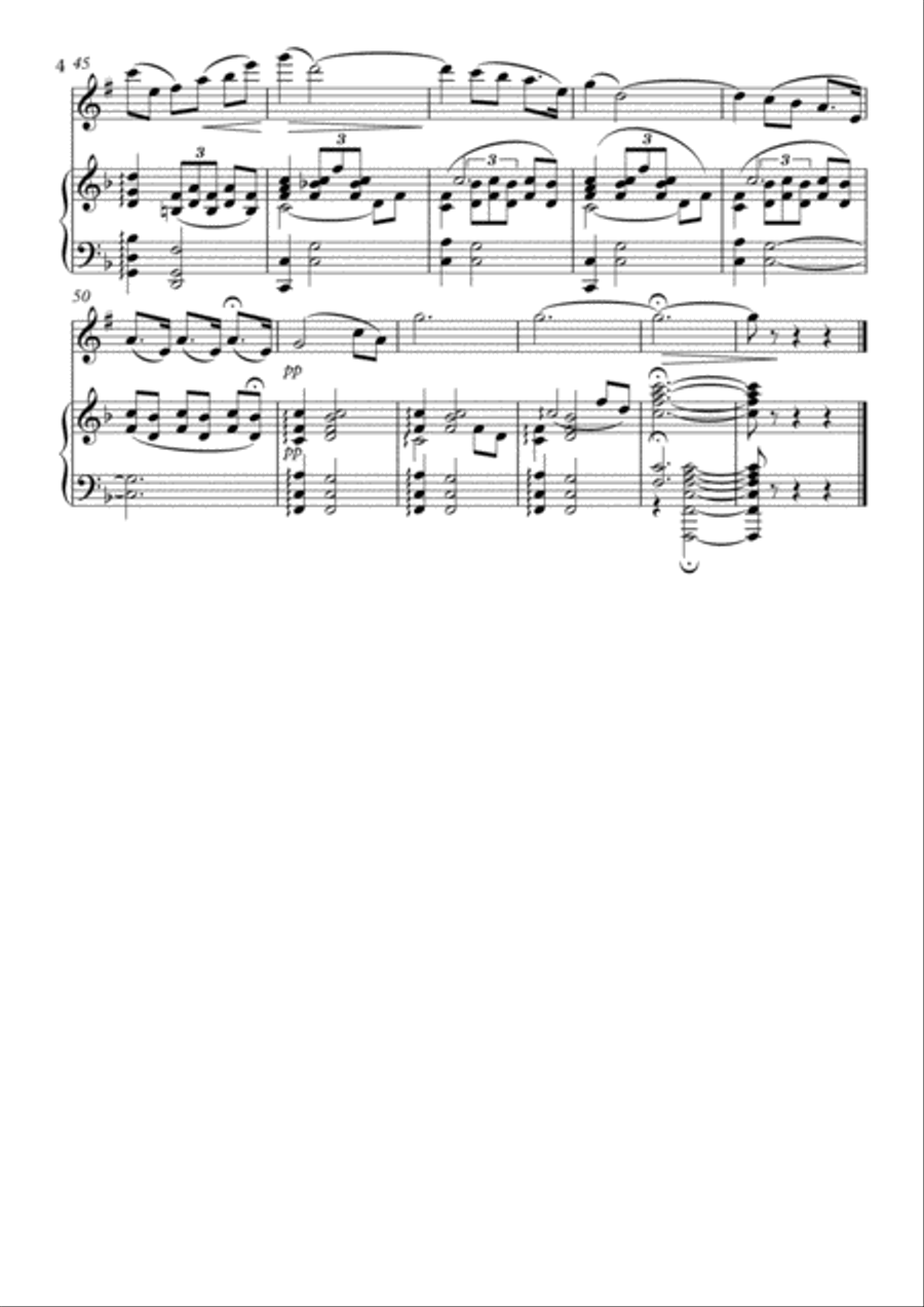 Cradle Song Cradle Song B-Flat Clarinet scores gallery preview page 4