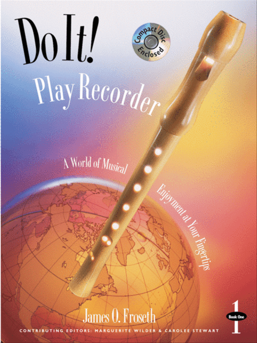 Do It! Play Recorder - Book 1 & CD Concert Band Methods scores gallery preview page 1