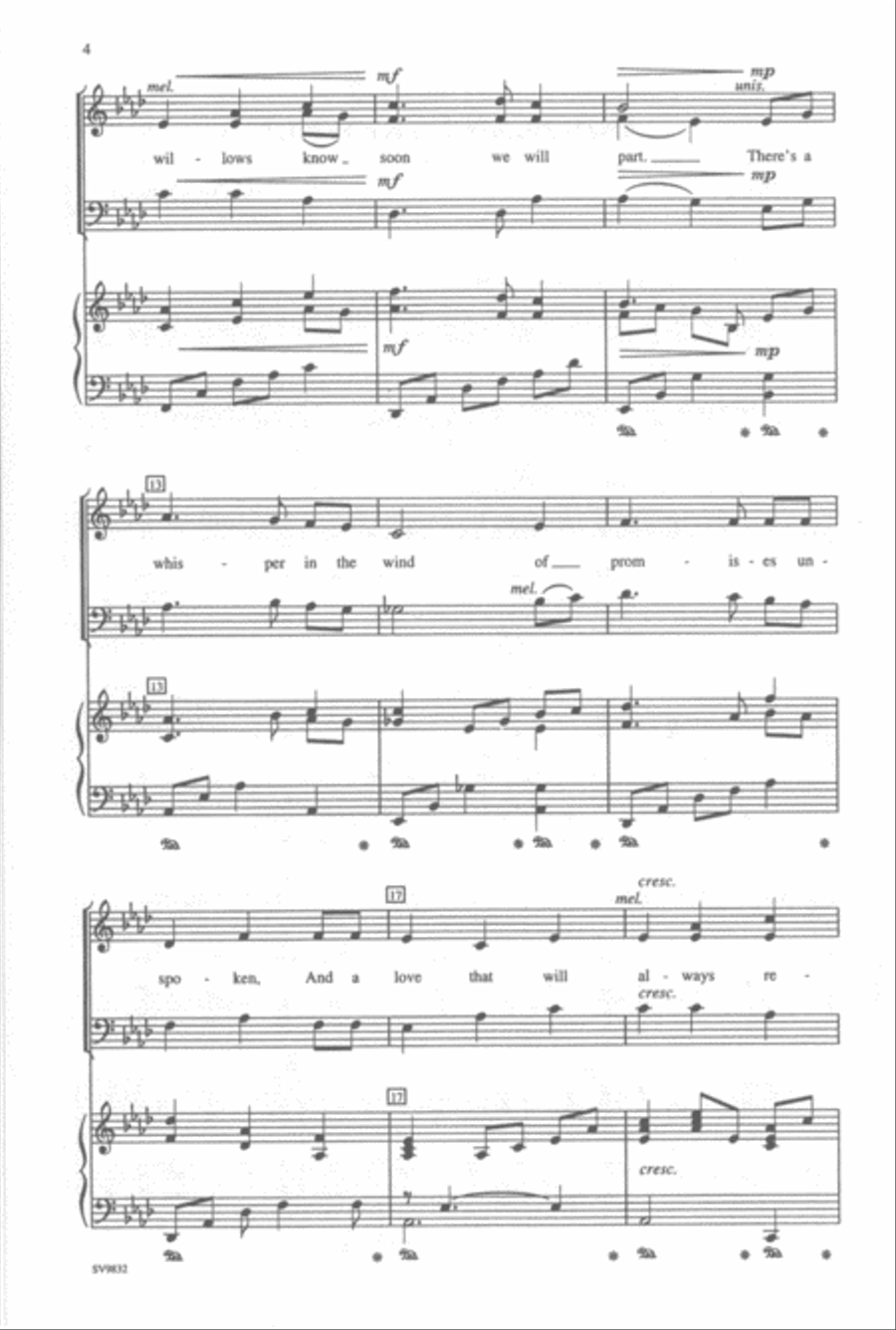 Ashokan Farewell 3-Part scores gallery preview page 3