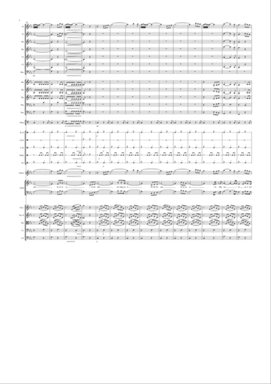 Kol Dugmeleri Full Orchestra scores gallery preview page 4