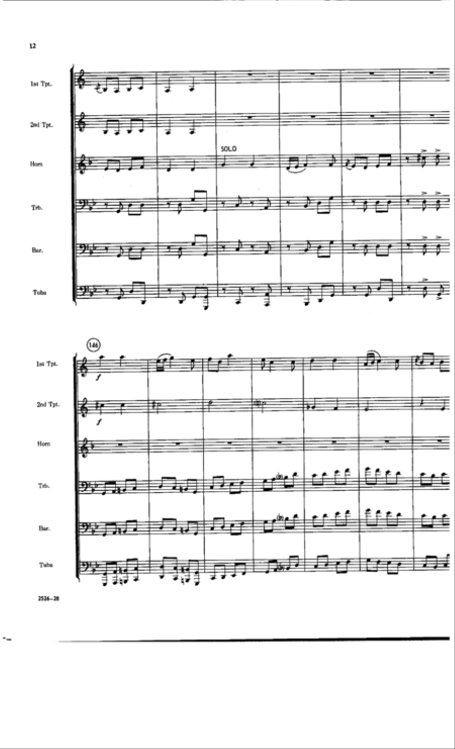 Russian Sailor's Dance Russian Sailor's Dance Chamber Music scores gallery preview page 12