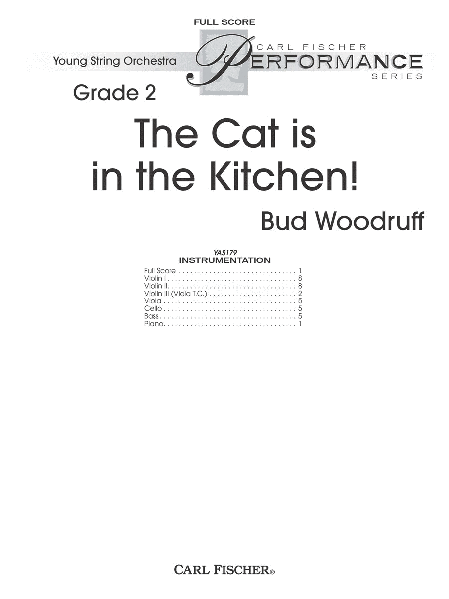The Cat Is in the Kitchen