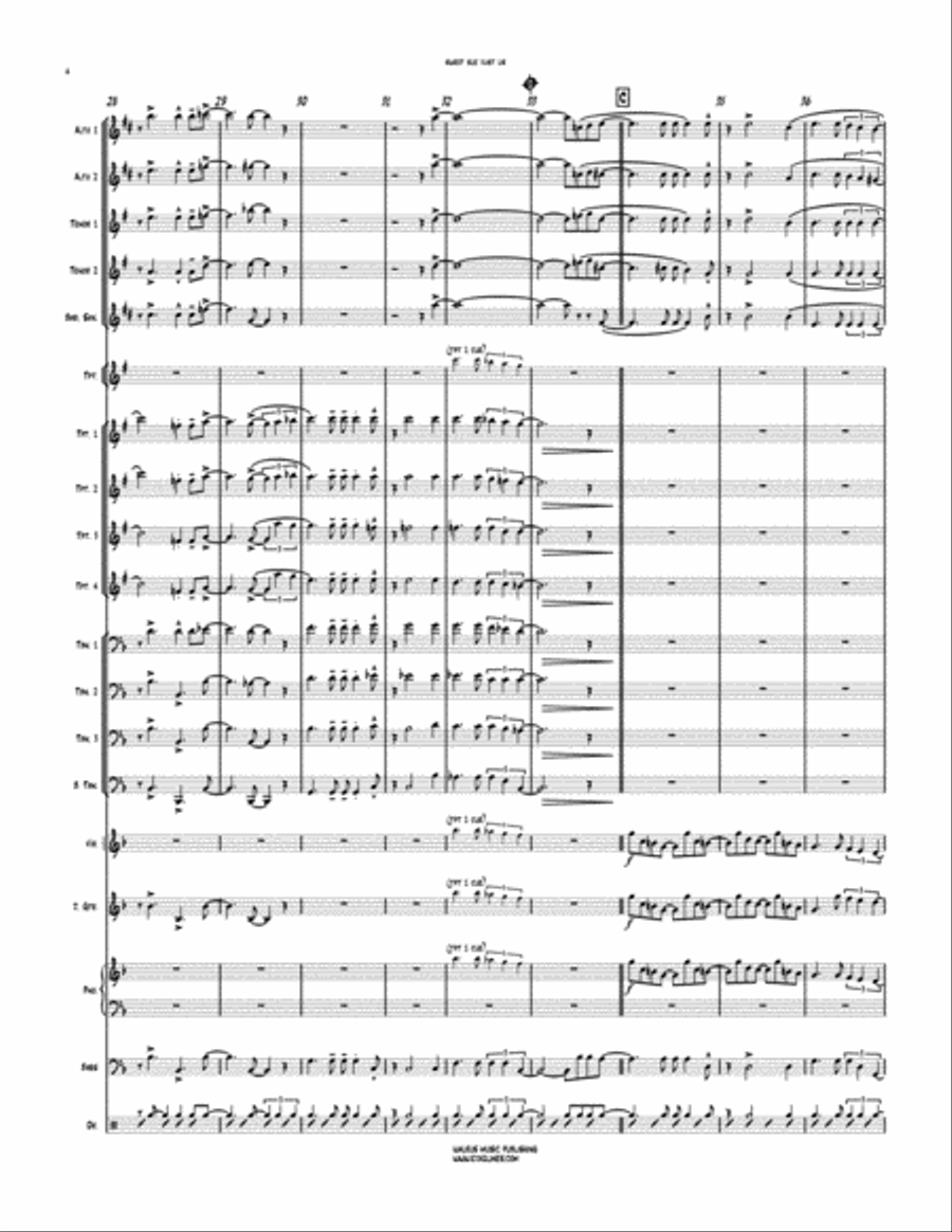 Lyric For A Jazzman Big Band scores gallery preview page 5