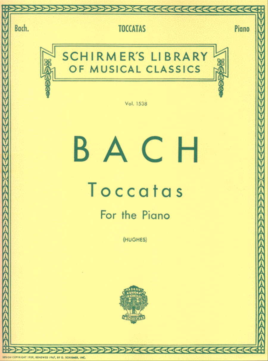 Toccatas Piano Solo scores gallery preview page 1