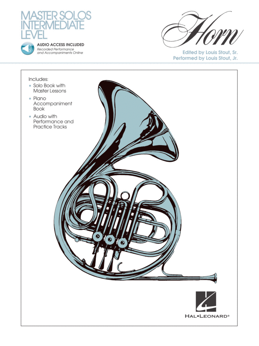 Master Solos Intermediate Level – French Horn Horn scores gallery preview page 1