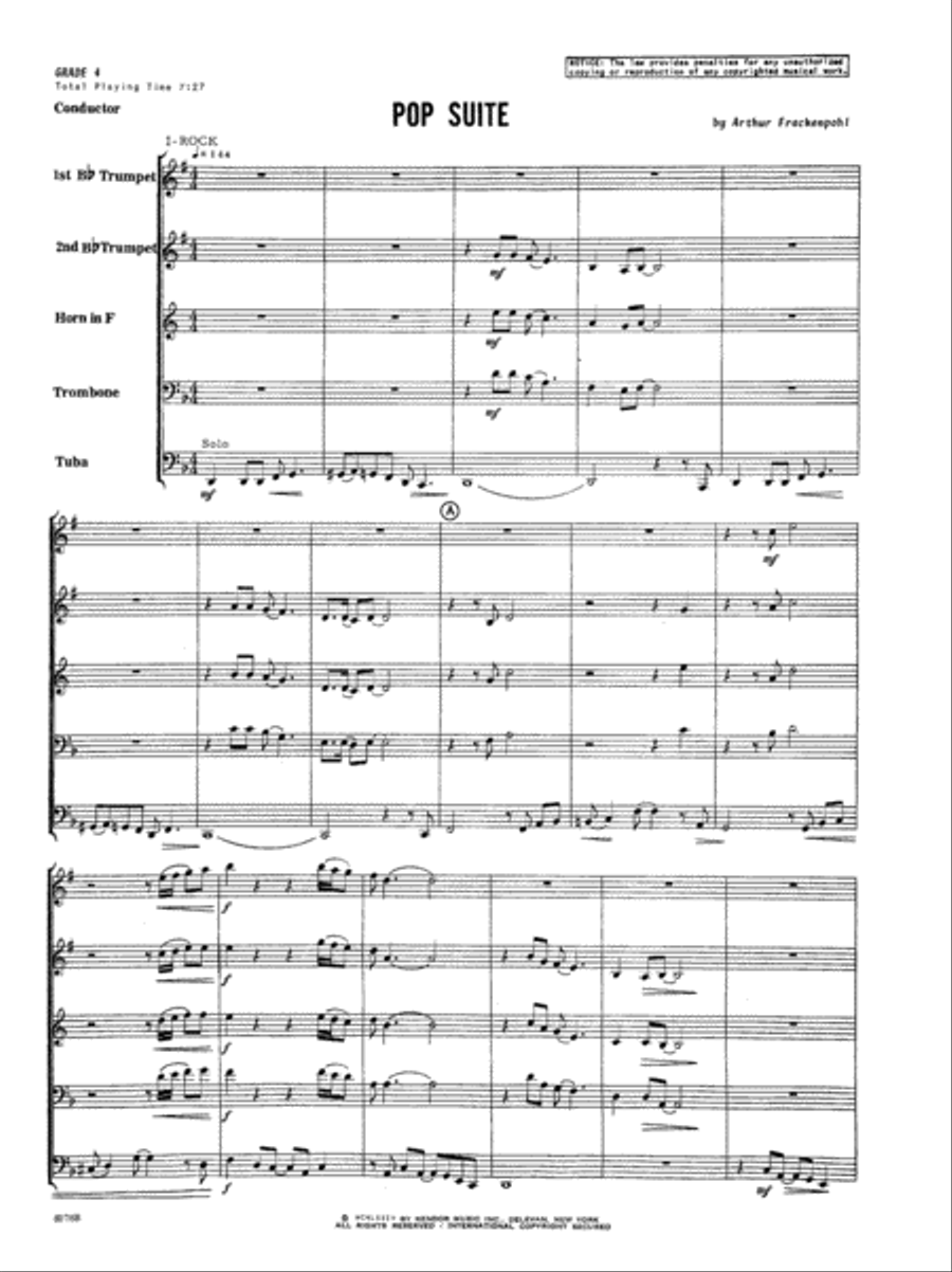 Pop Suite Horn scores gallery preview page 2