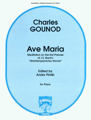 Book cover for Ave Maria, For Piano