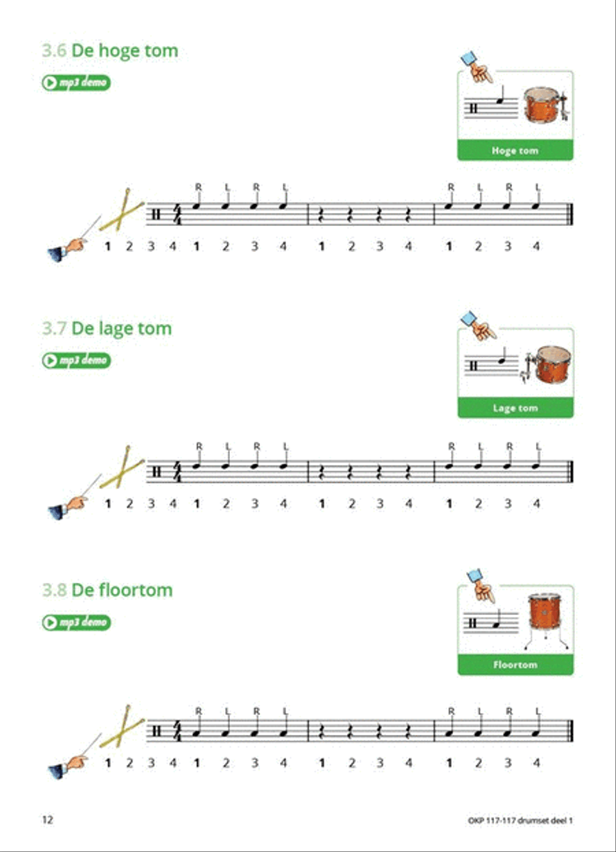 Samen Leren Samenspelen Vlaams Deel 1 Percussion scores gallery preview page 5