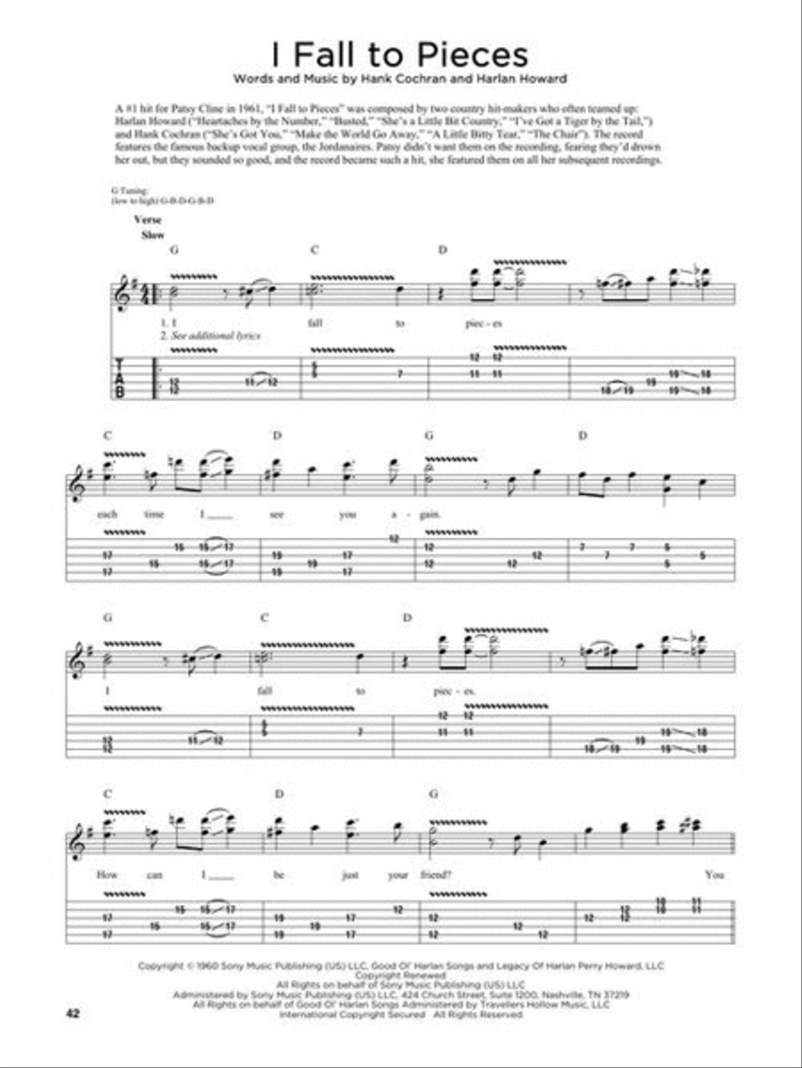 First 50 Songs You Should Play on Lap Steel Guitar Electric Guitar scores gallery preview page 11