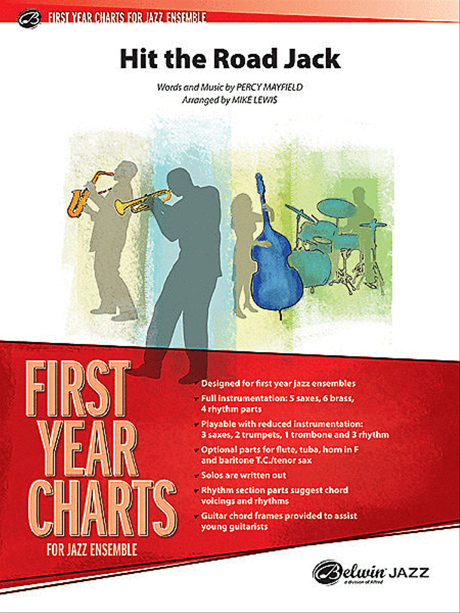 Hit the Road Jack Jazz Ensemble scores gallery preview page 1