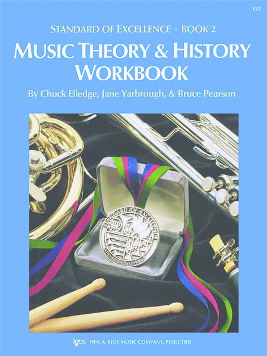 Standard of Excellence Book 2, Theory & History Workbook Concert Band Methods scores gallery preview page 1