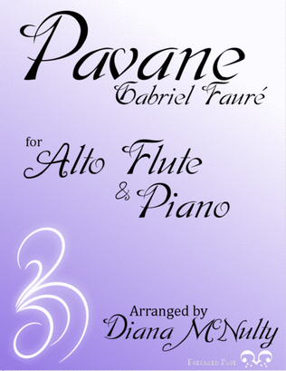 Book cover for Pavane Op. 50 - for Alto Flute and Piano