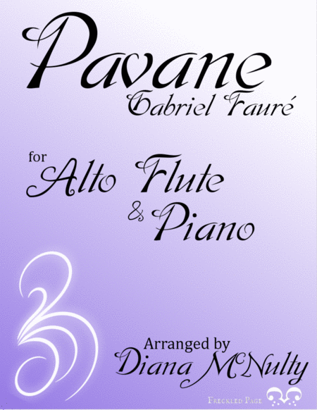 Pavane Op. 50 - for Alto Flute and Piano image number null