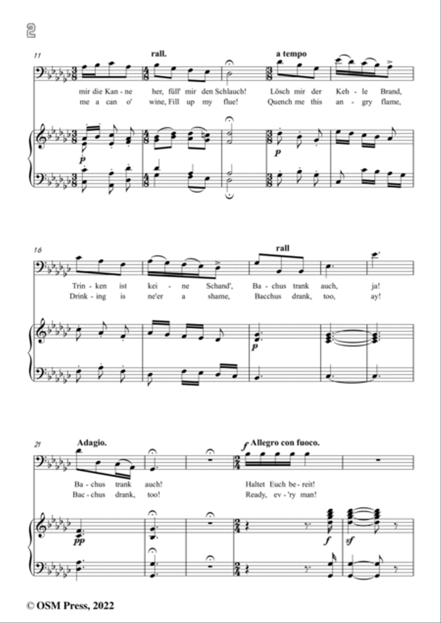 Nicolai-Als Bublein klein,in G flat Major,from Die Lustigen Weiber Voice scores gallery preview page 4