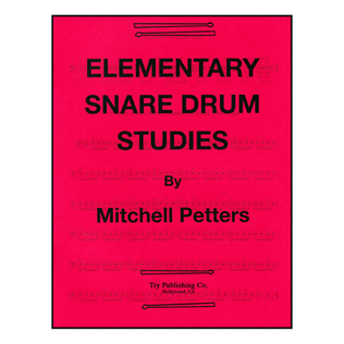 Book cover for Elementary Snare Drum Studies