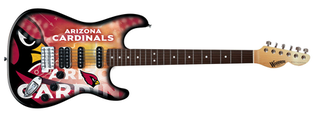 Arizona Cardinals Northender Guitar