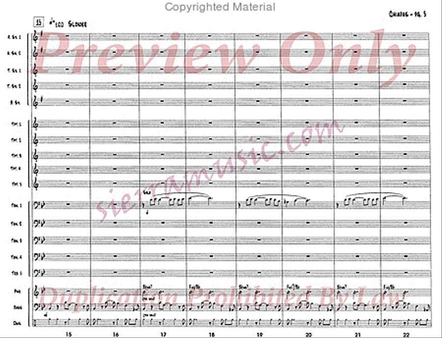 Chiapas Chiapas Jazz Ensemble scores gallery preview page 4