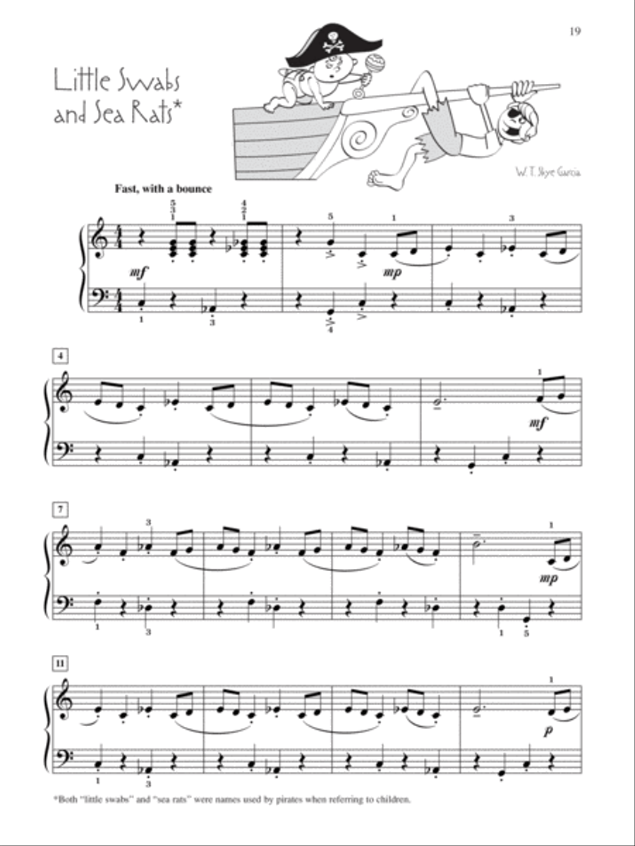 A Pirate's Life Easy Piano scores gallery preview page 4