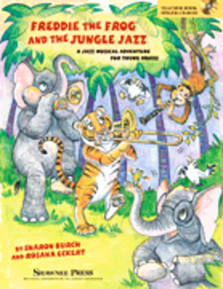 Book cover for Freddie the Frog and the Jungle Jazz
