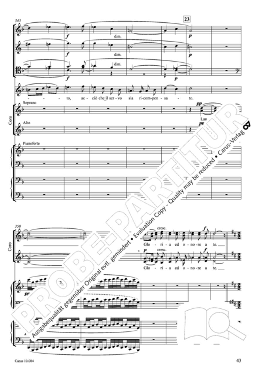Lauda per la Nativita del Signore Divisi scores gallery preview page 44