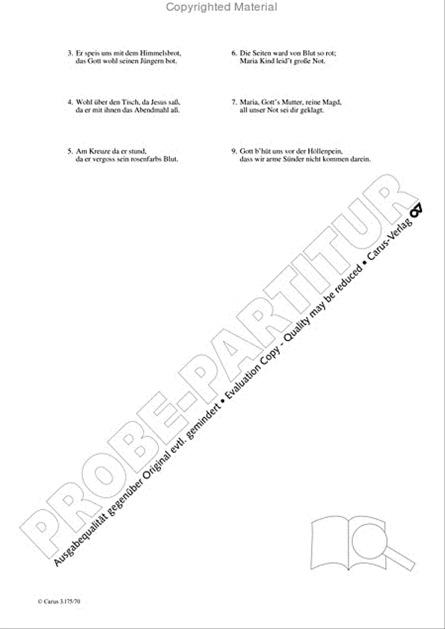 Es sungen drei Engel Es sungen drei Engel 4-Part scores gallery preview page 4