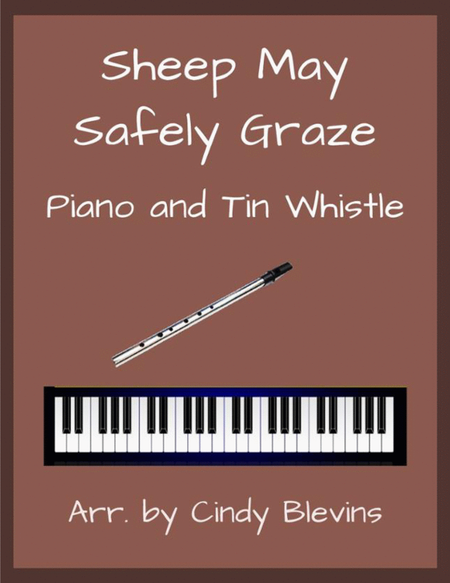 Sheep May Safely Graze, Piano and Tin Whistle (D) image number null